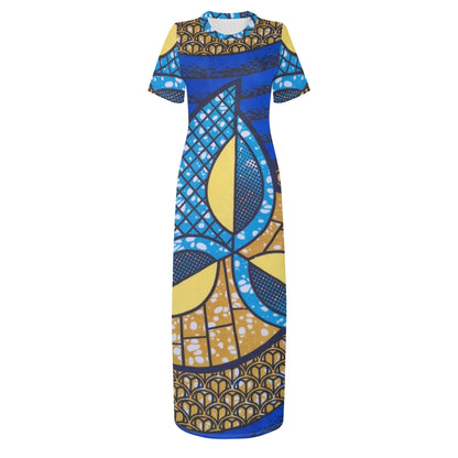 Passione Short Sleeve Dress By Tropic Dune