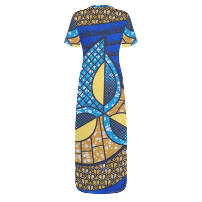 Passione Short Sleeve Dress By Tropic Dune