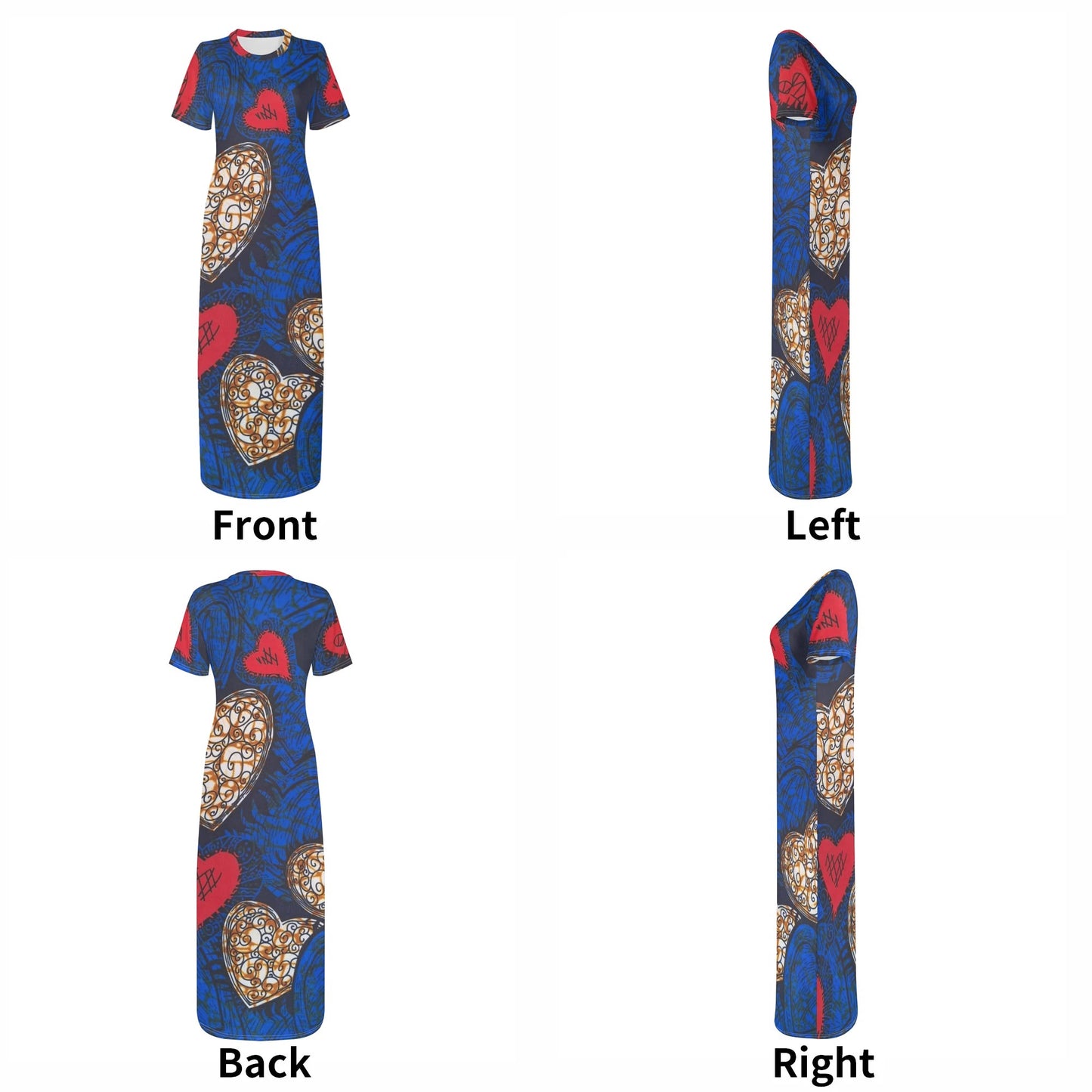 la donna short sleeve dress by tropic dune