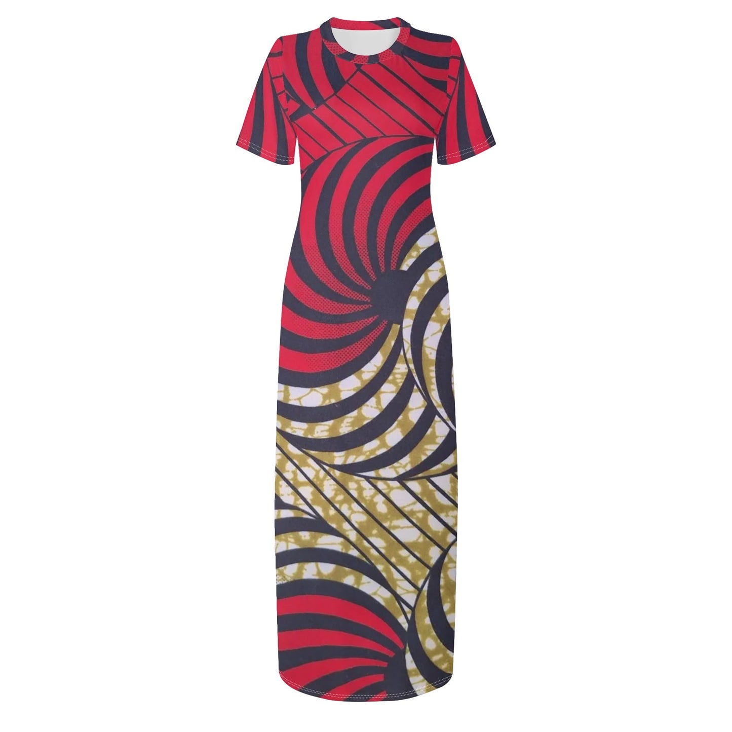 baci e amore short sleeve dress by tropic dune