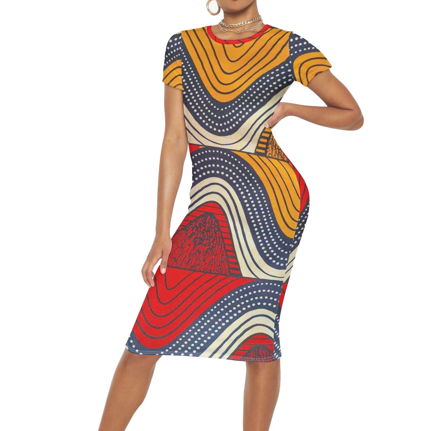 endless bliss short sleeve dress by tropic dune