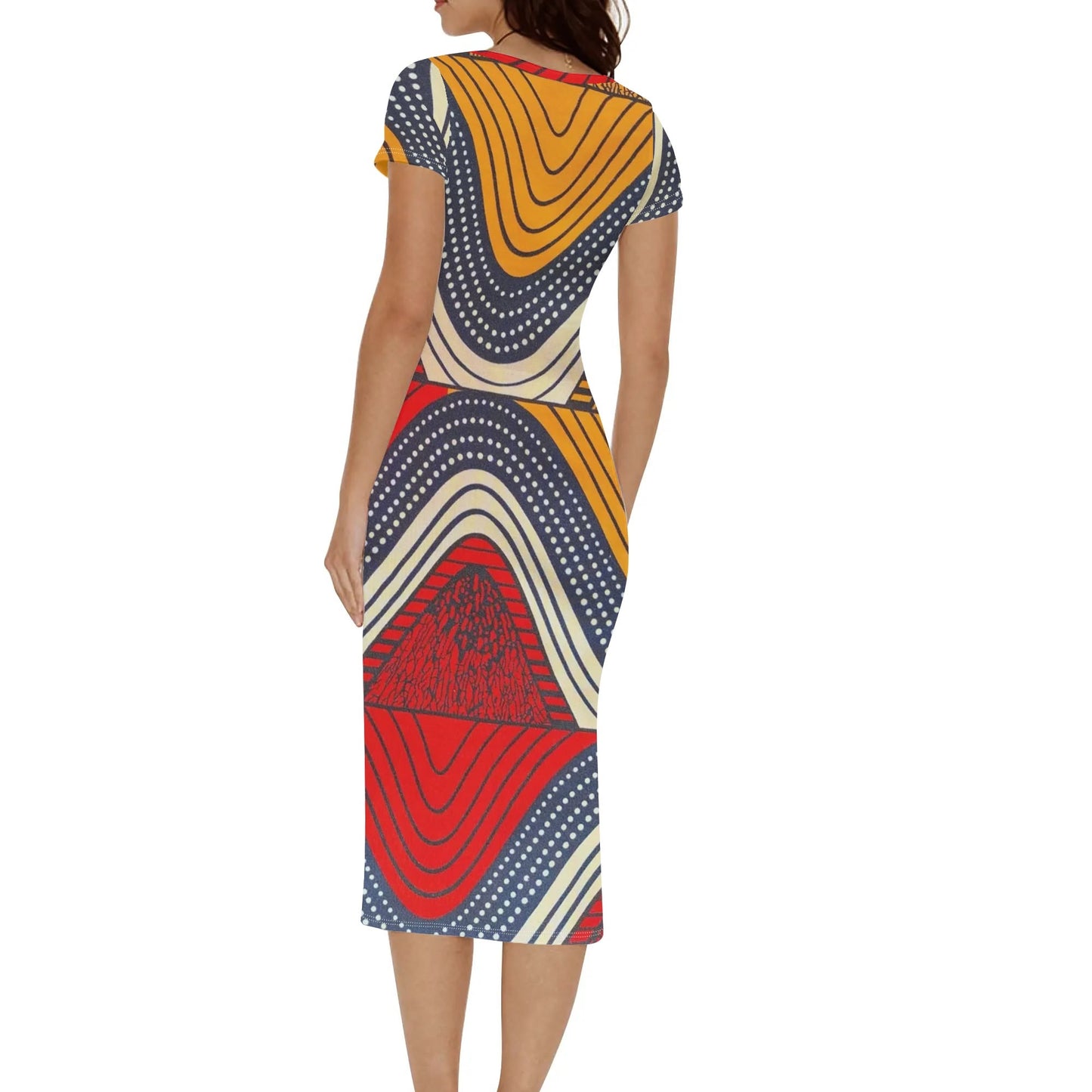 endless bliss short sleeve dress by tropic dune
