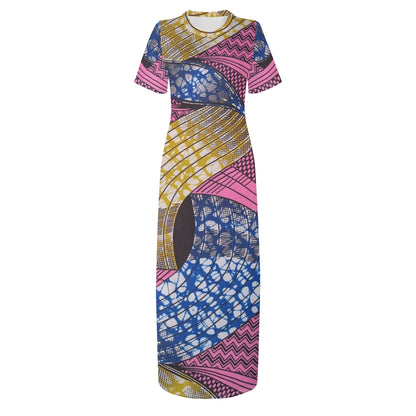 Serenità Short Sleeve Dress By Tropic Dune