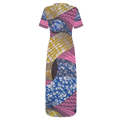 Serenità Short Sleeve Dress By Tropic Dune