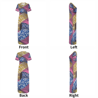 Serenità Short Sleeve Dress By Tropic Dune