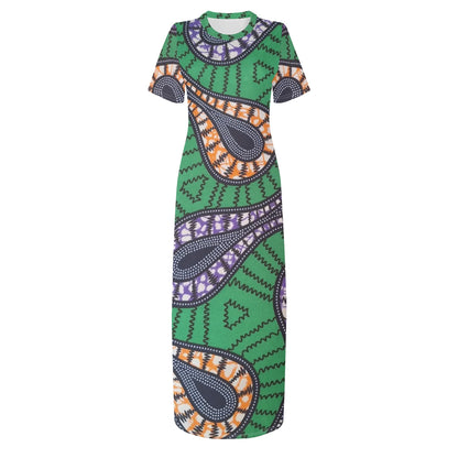 Terra e Cielo Short Sleeve Dress By Tropic Dune