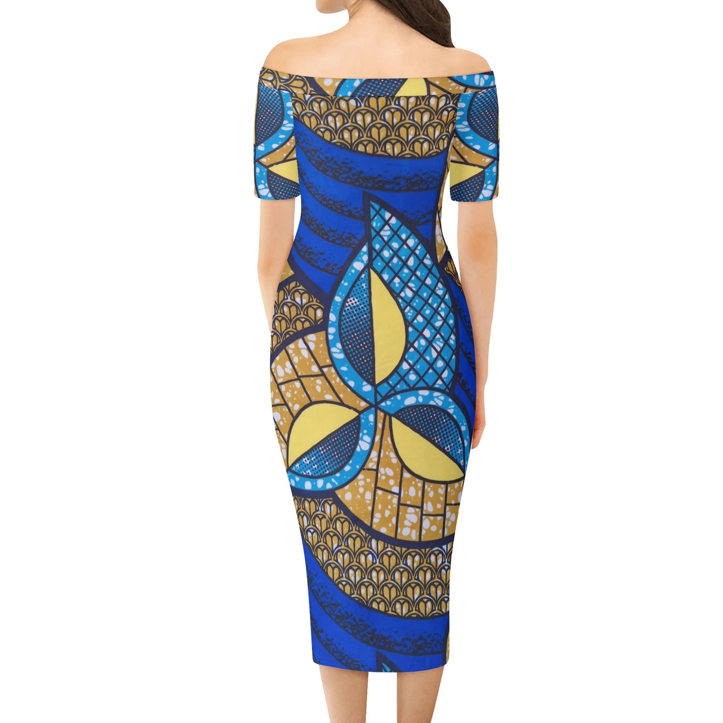 cancun short sleeve elegant dress by tropic dune