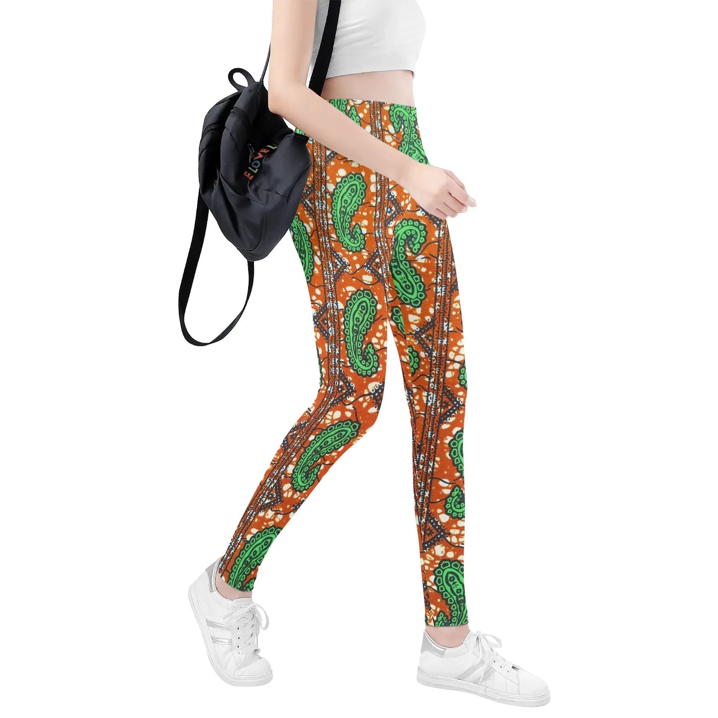 rimini mid waist soft legging by tropic dune