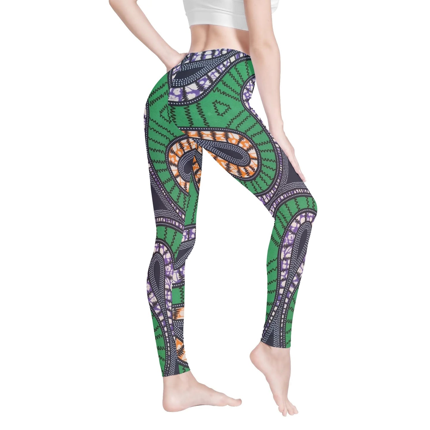 porto cesareo mid waist soft legging by tropic dune