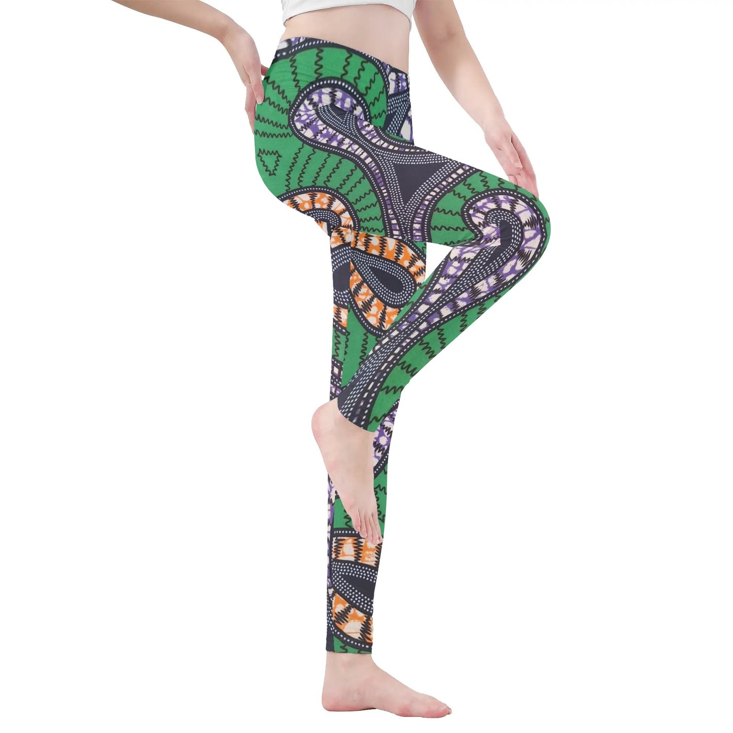 porto cesareo mid waist soft legging by tropic dune