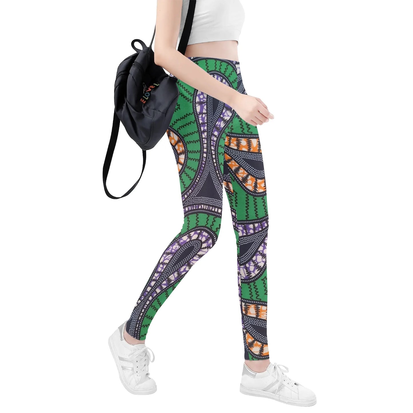 porto cesareo mid waist soft legging by tropic dune