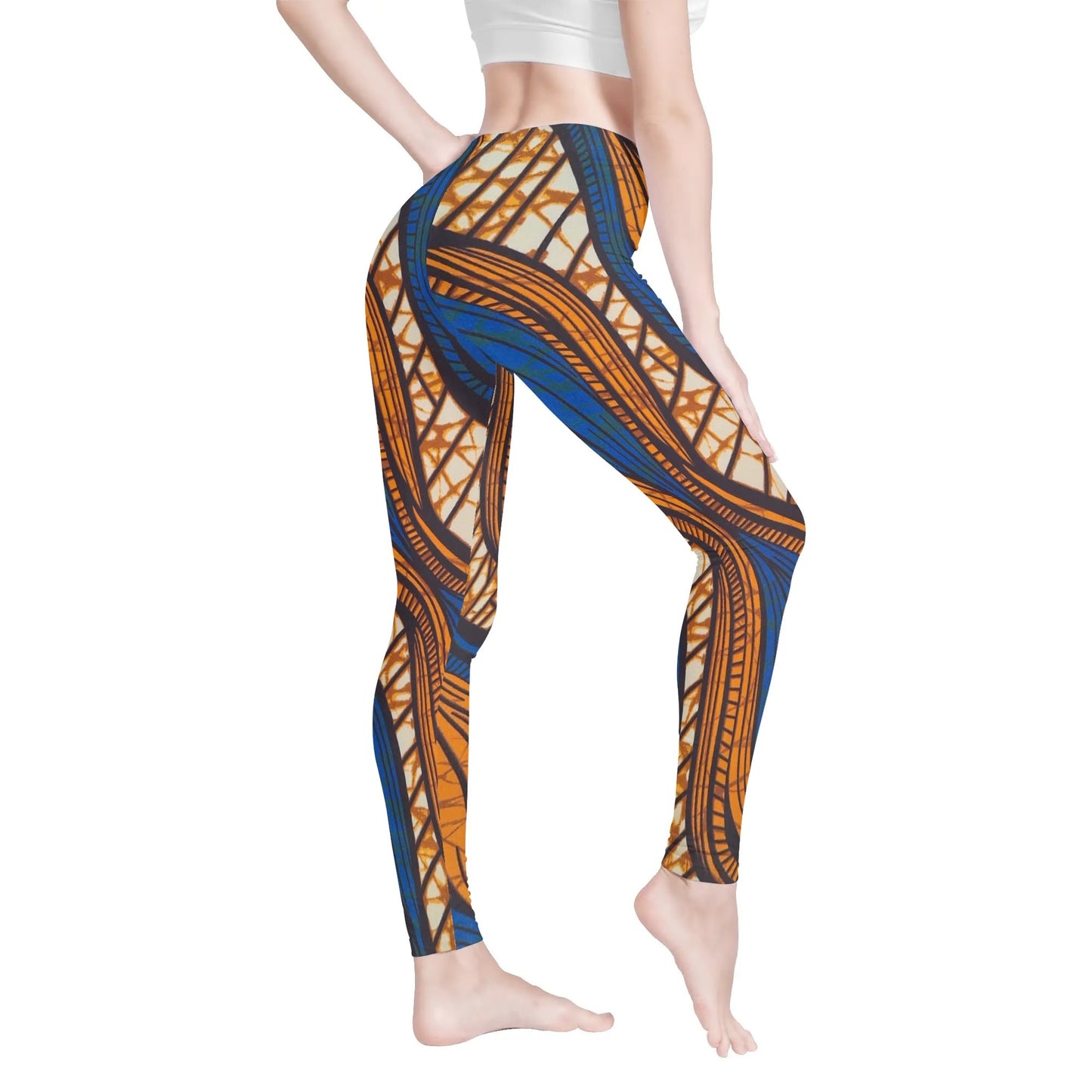 venice mid waist soft legging by tropic dune