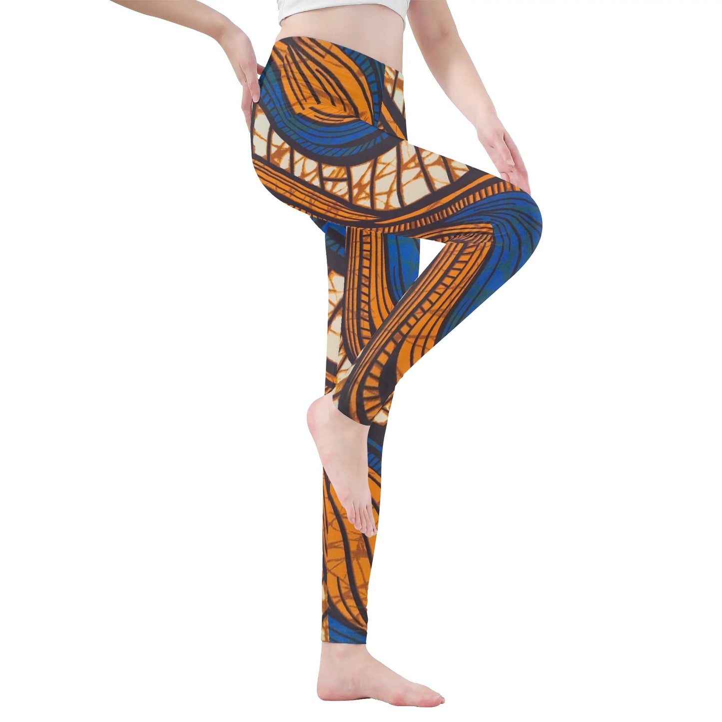 venice mid waist soft legging by tropic dune