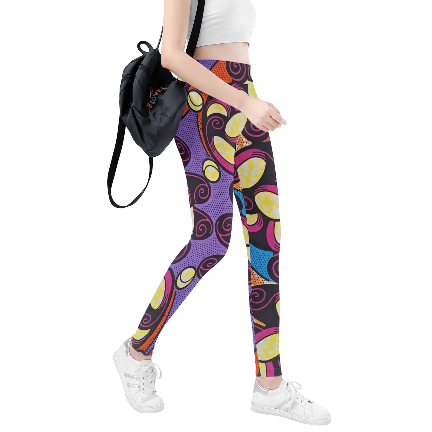 florence mid waist soft legging by tropic dune