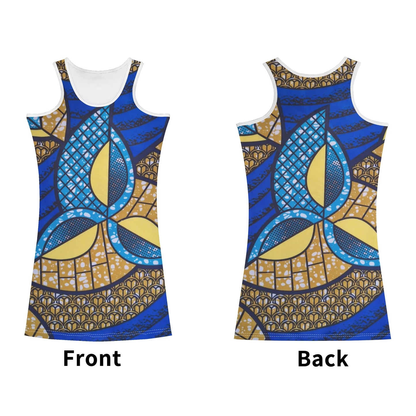 monterrey summer vibes slim fit dress by tropic dune