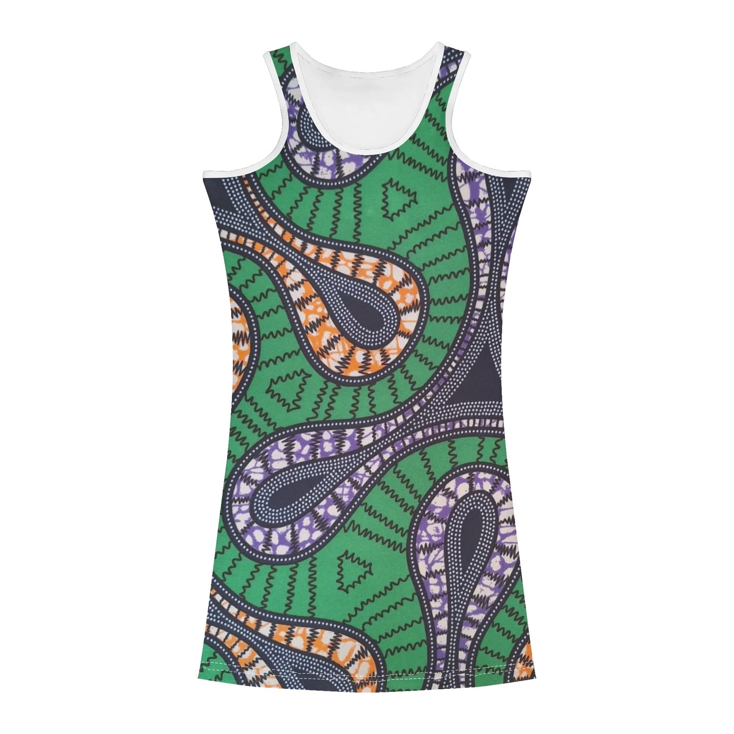 santa cruz summer vibes slim fit dress by tropic dune