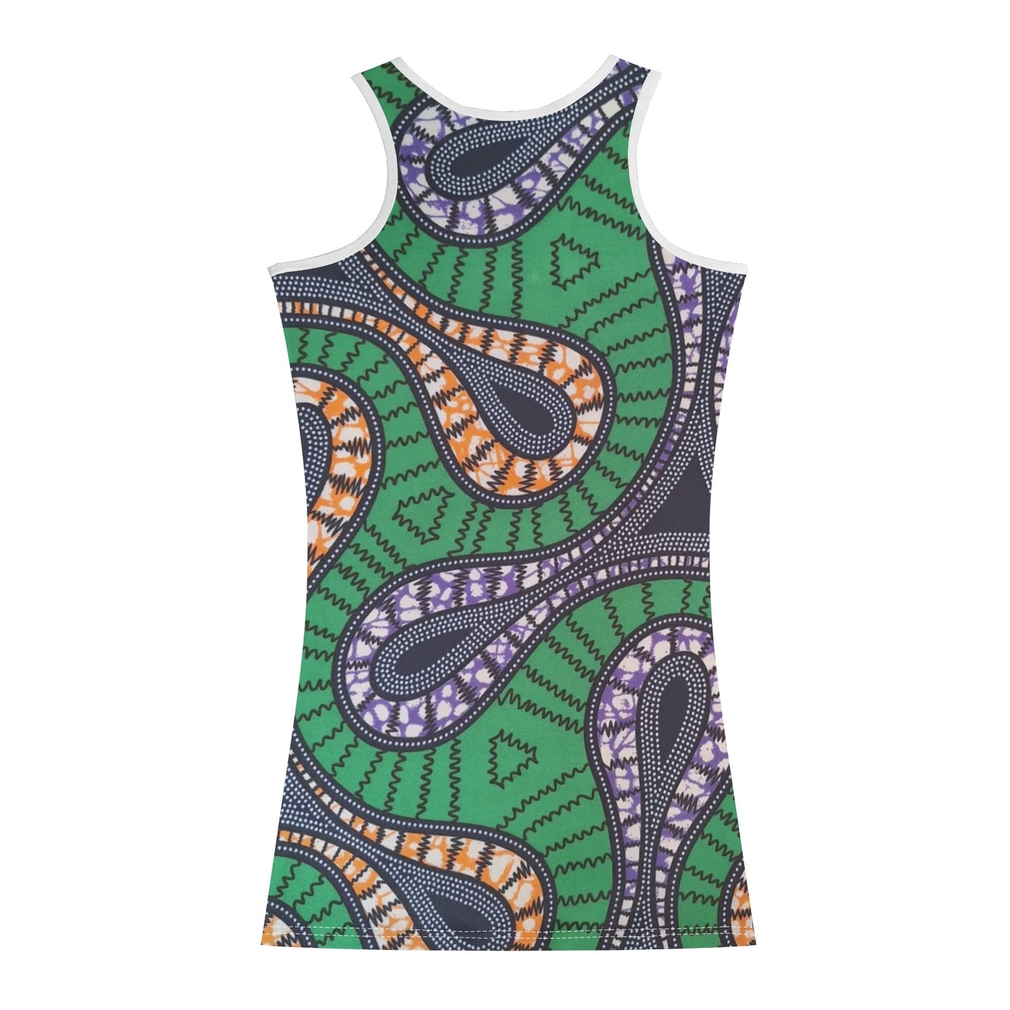 santa cruz summer vibes slim fit dress by tropic dune
