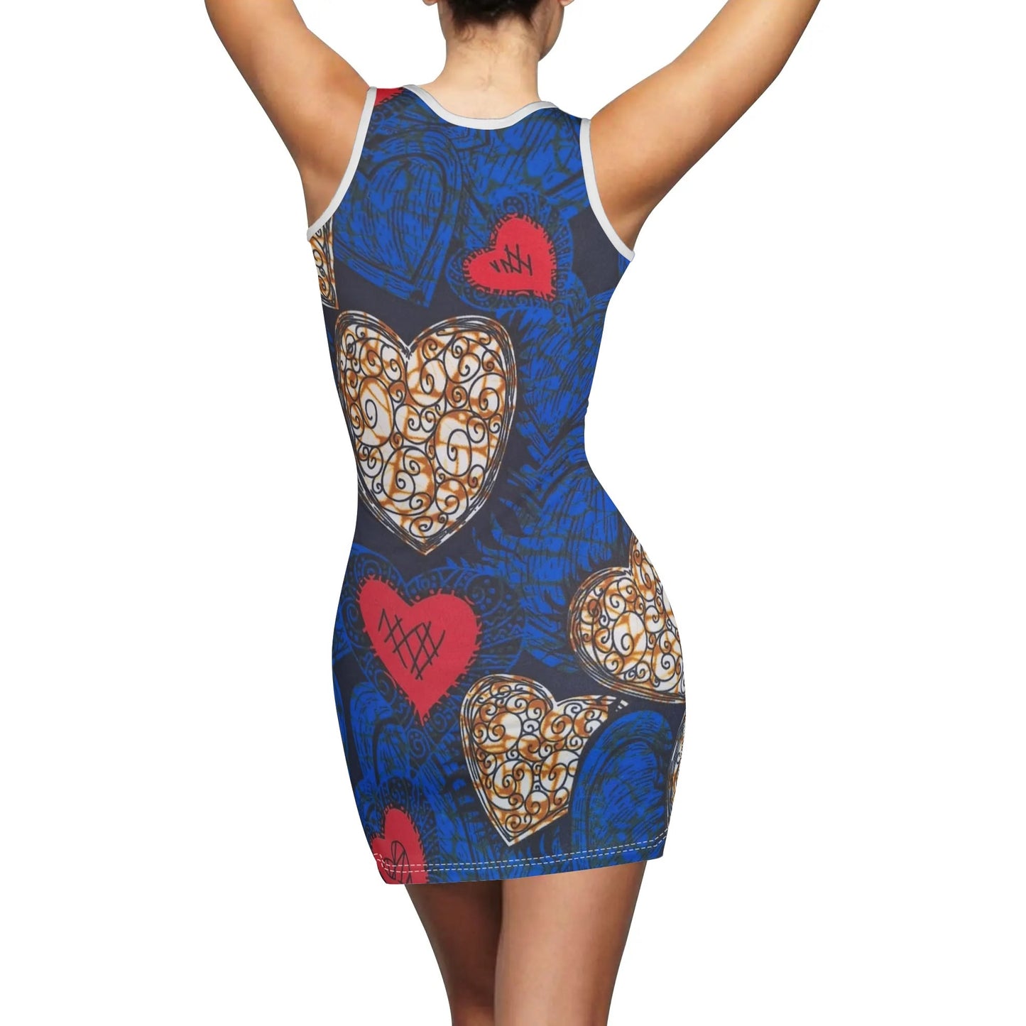 costa rica summer vibes slim fit dress by tropic dune