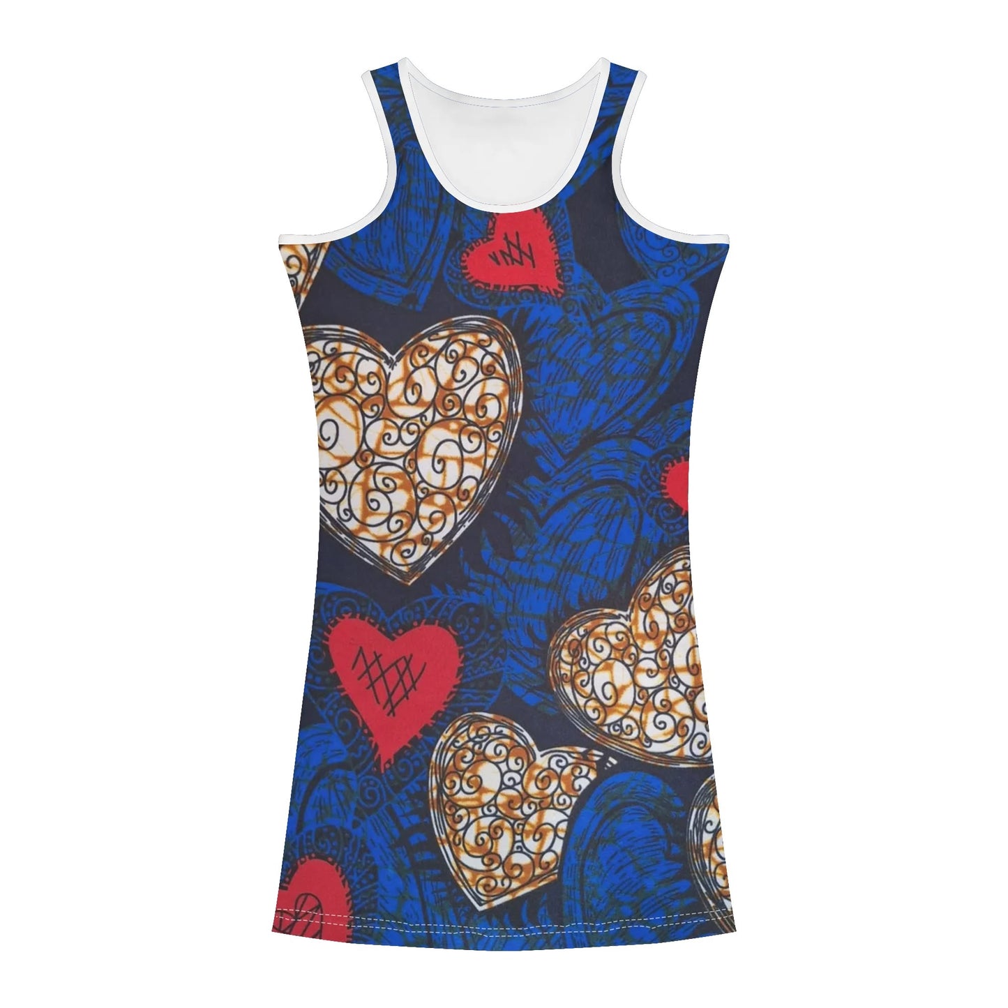 costa rica summer vibes slim fit dress by tropic dune