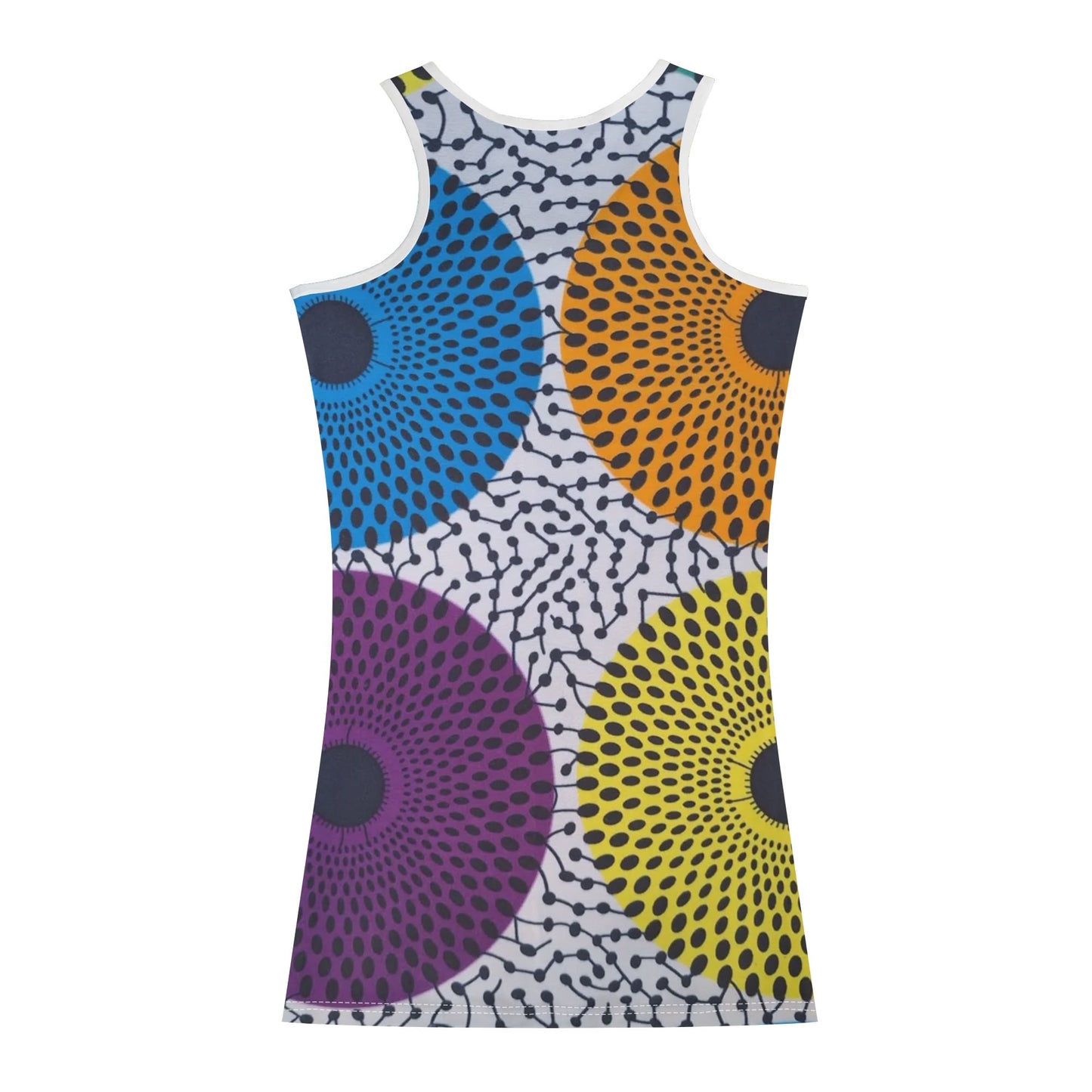 brasília summer vibes slim fit dress by tropic dune