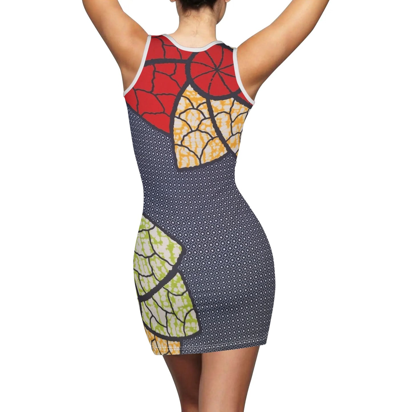 caracas summer vibes slim fit dress by tropic dune