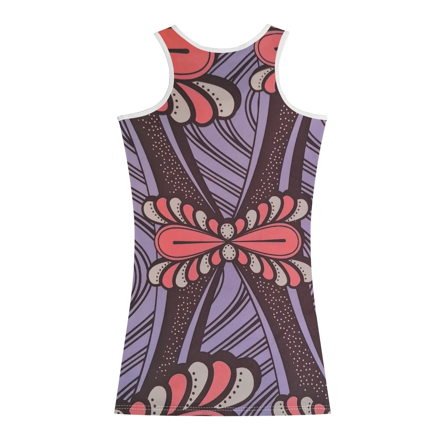 cali summer vibes slim fit dress by tropic dune
