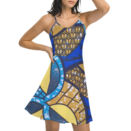 Paradiso D'Amore Spaghetti Strap Dress By Tropic Dune