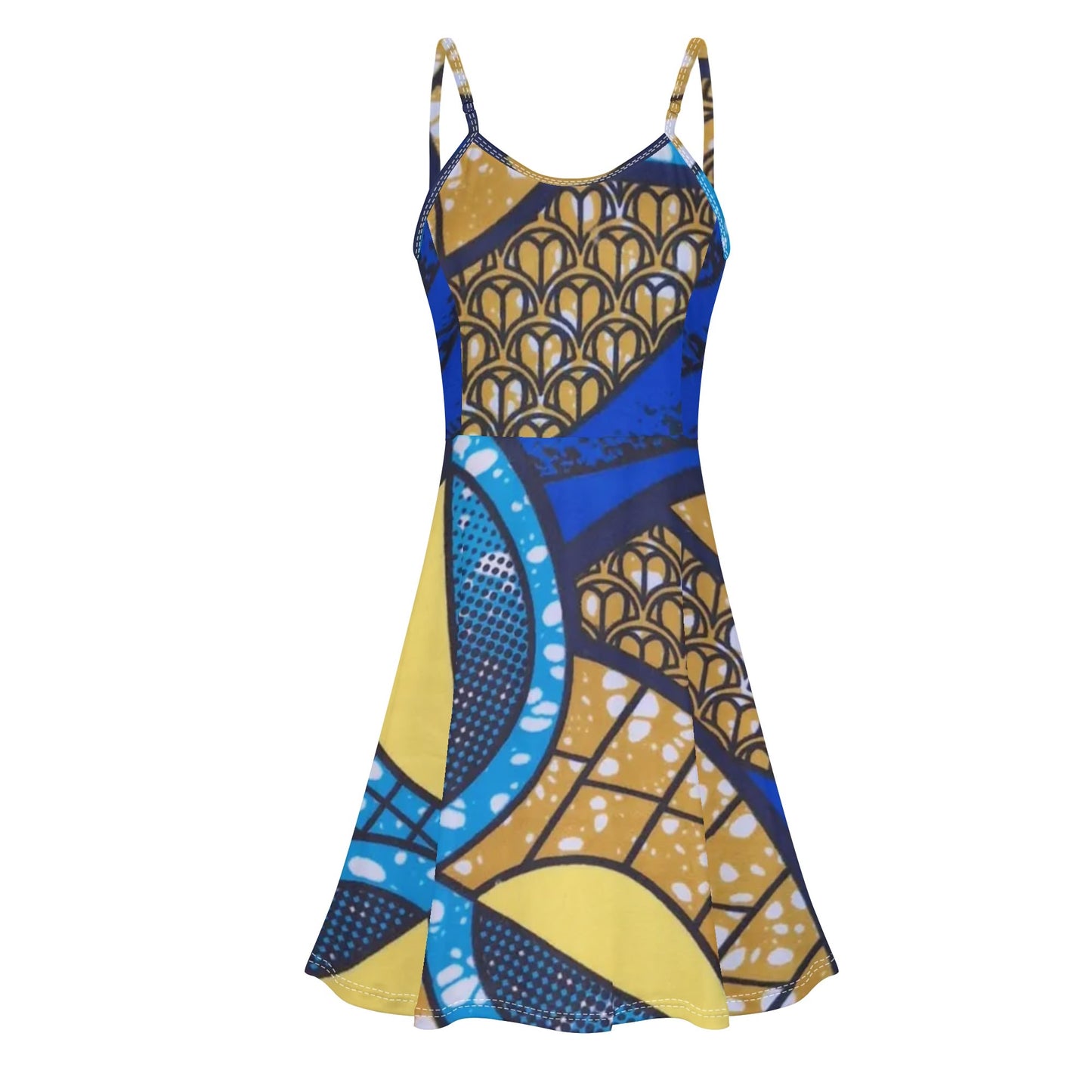 paradiso d'amore spaghetti strap dress by tropic dune