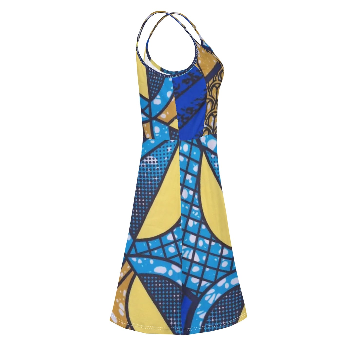 paradiso d'amore spaghetti strap dress by tropic dune