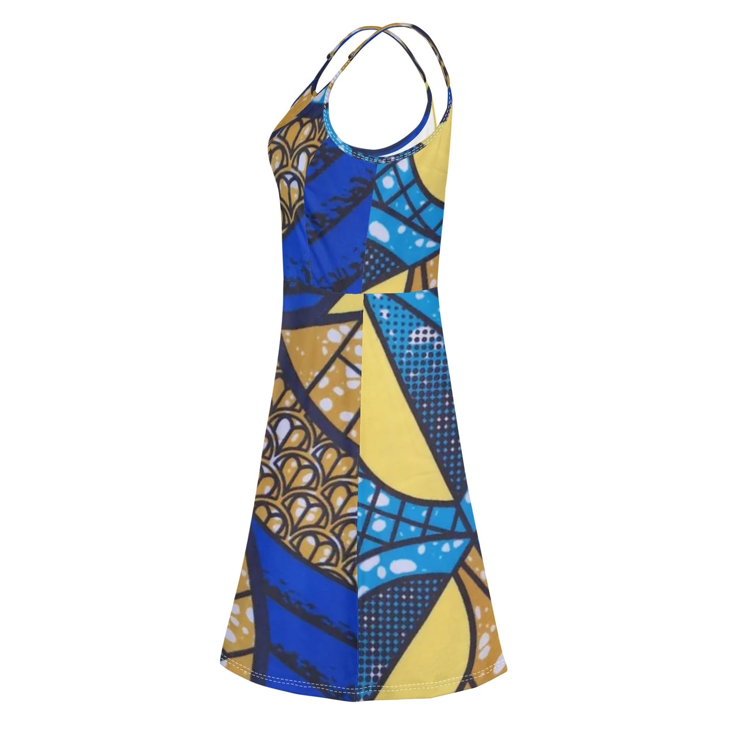 paradiso d'amore spaghetti strap dress by tropic dune