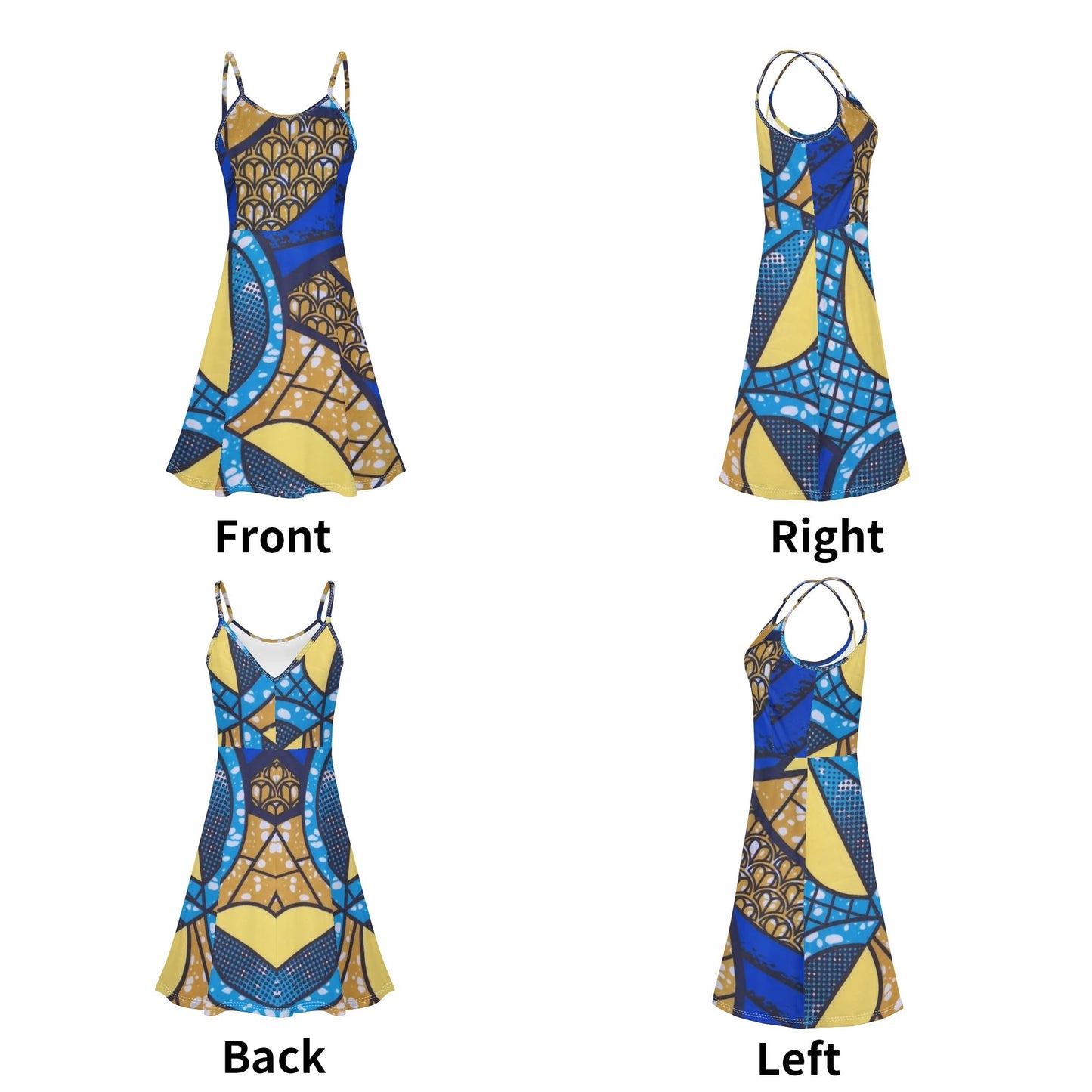 paradiso d'amore spaghetti strap dress by tropic dune