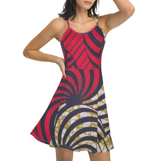 Dolci Ricordi Spaghetti Strap Dress By Tropic Dune