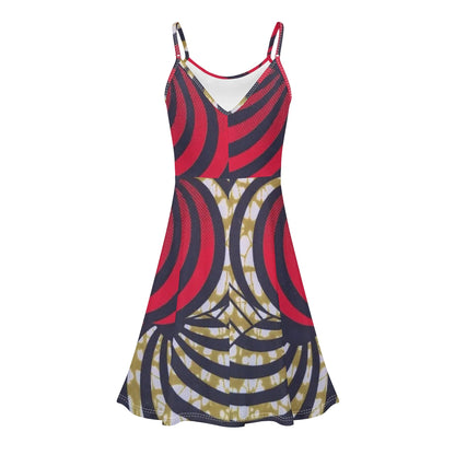 Dolci Ricordi Spaghetti Strap Dress By Tropic Dune