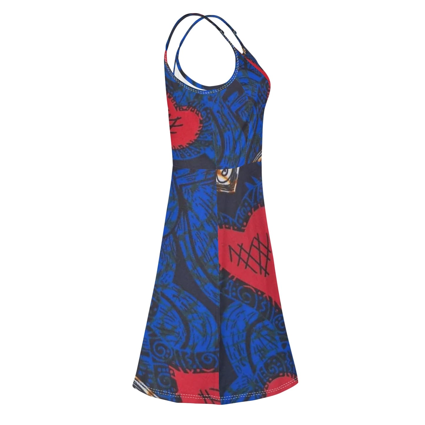 sole e luna spaghetti strap dress by tropic dune