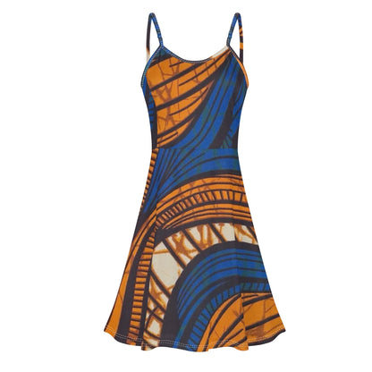 Giorni D'Estate Spaghetti Strap Dress By Tropic Dune