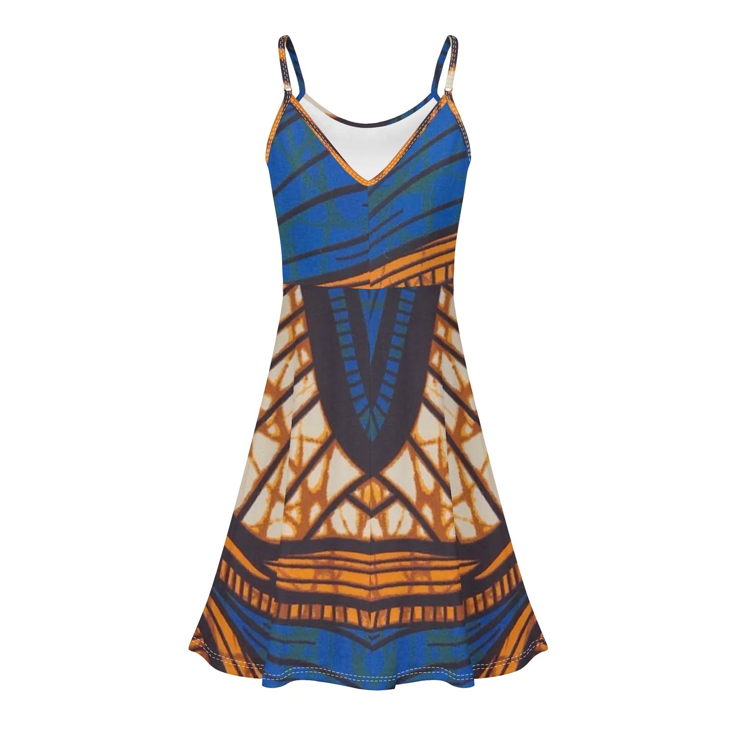 giorni d'estate spaghetti strap dress by tropic dune