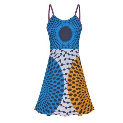 Fantasie Magiche Spaghetti Strap Dress By Tropic Dune