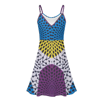 Fantasie Magiche Spaghetti Strap Dress By Tropic Dune
