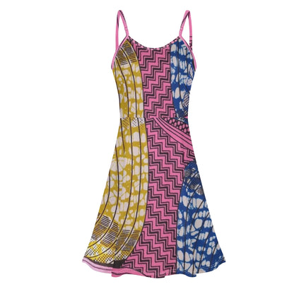 La Bella Vita Spaghetti Strap Dress By Tropic Dune