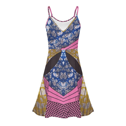 La Bella Vita Spaghetti Strap Dress By Tropic Dune