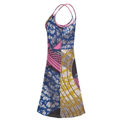 La Bella Vita Spaghetti Strap Dress By Tropic Dune