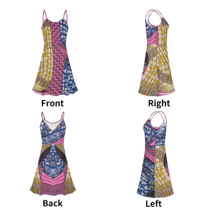 La Bella Vita Spaghetti Strap Dress By Tropic Dune
