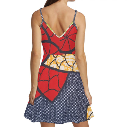 Dolce Follie Spaghetti Strap Dress By Tropic Dune