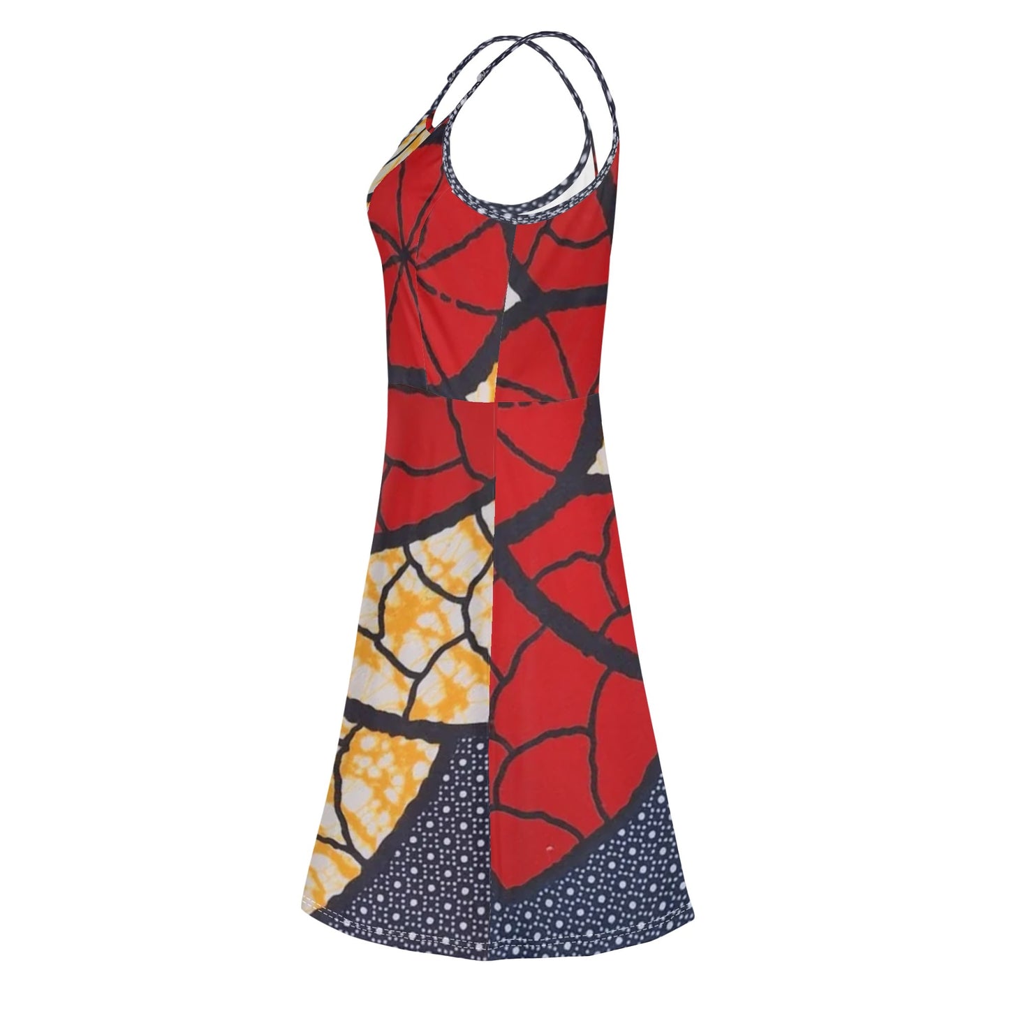 dolce follie spaghetti strap dress by tropic dune