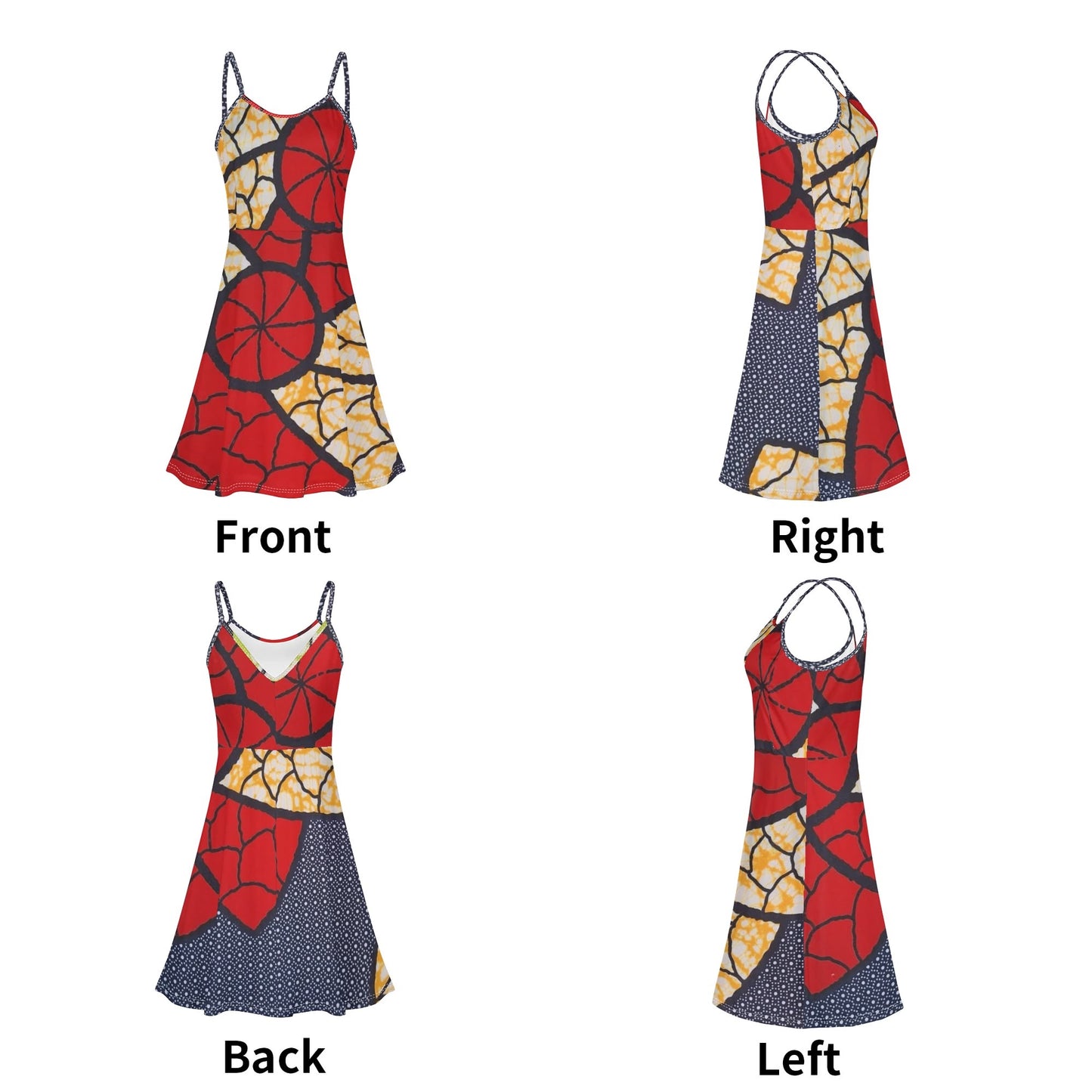 dolce follie spaghetti strap dress by tropic dune