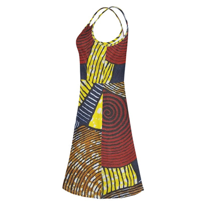 Notte Stellata Spaghetti Strap Dress By Tropic Dune