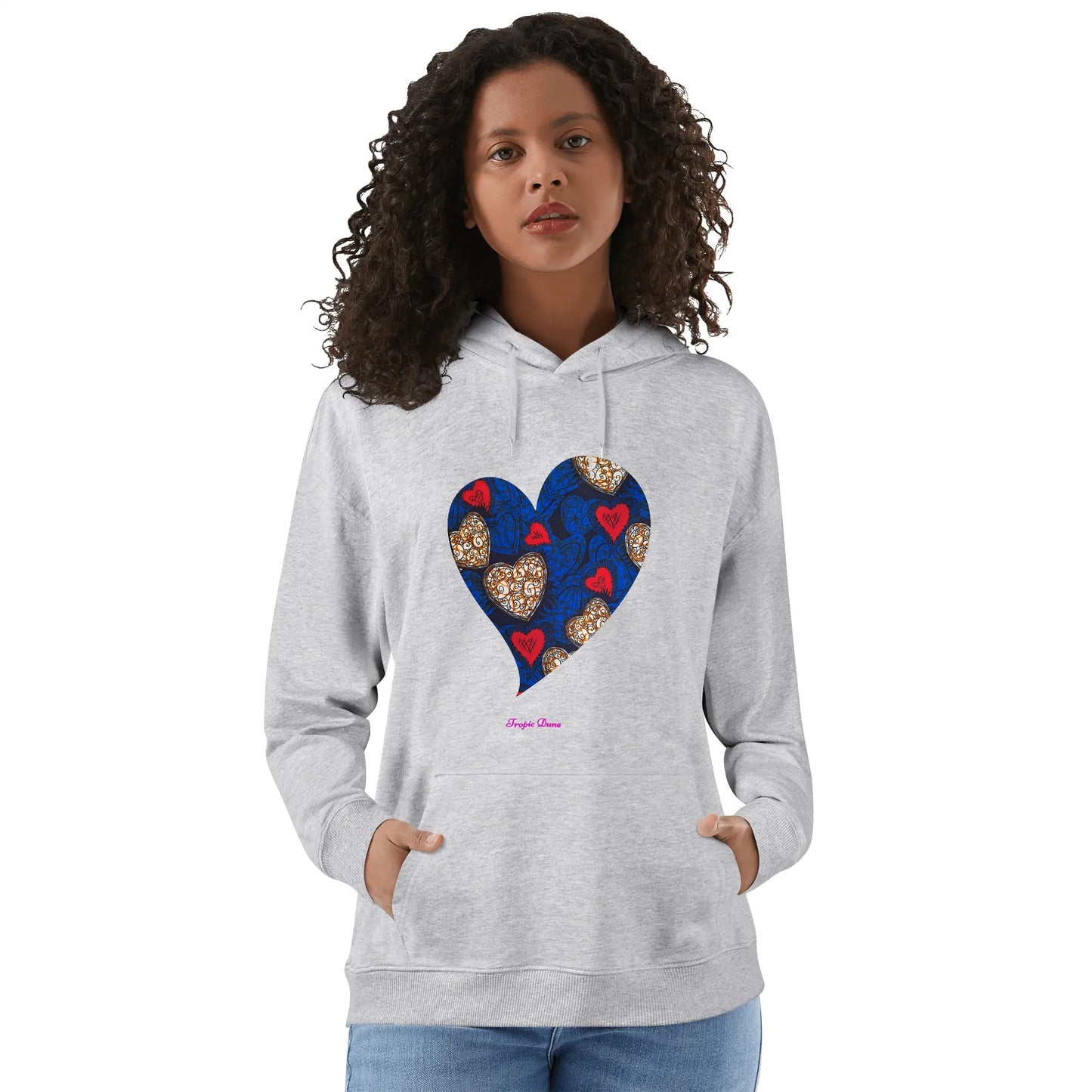 made woman hoodie by tropic dune