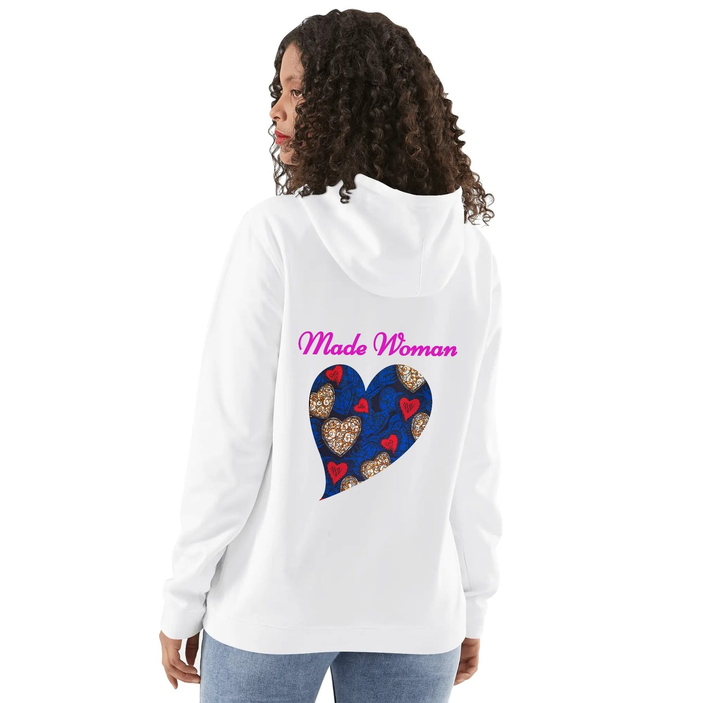 made woman hoodie by tropic dune