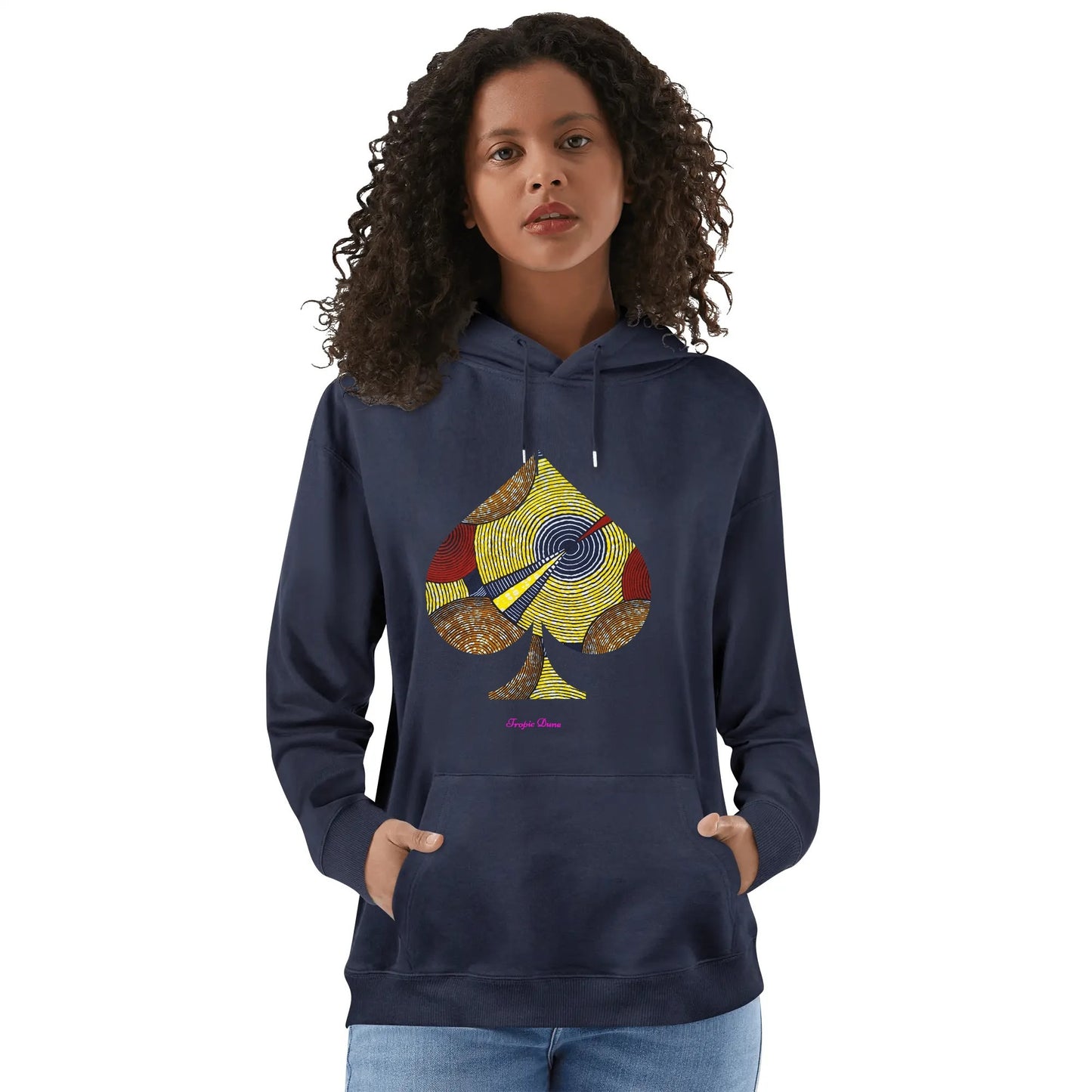 made woman hoodie by tropic dune