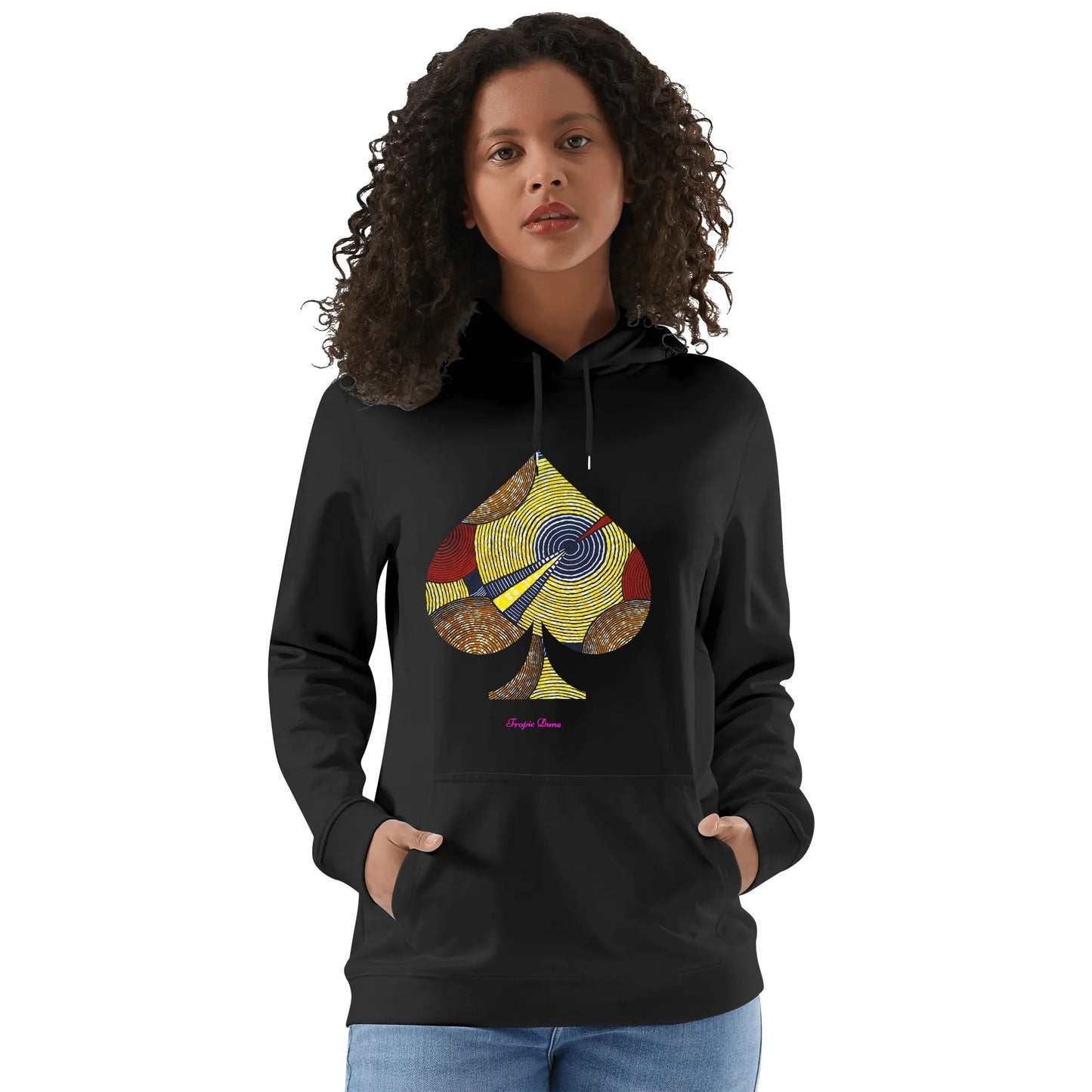made woman hoodie by tropic dune
